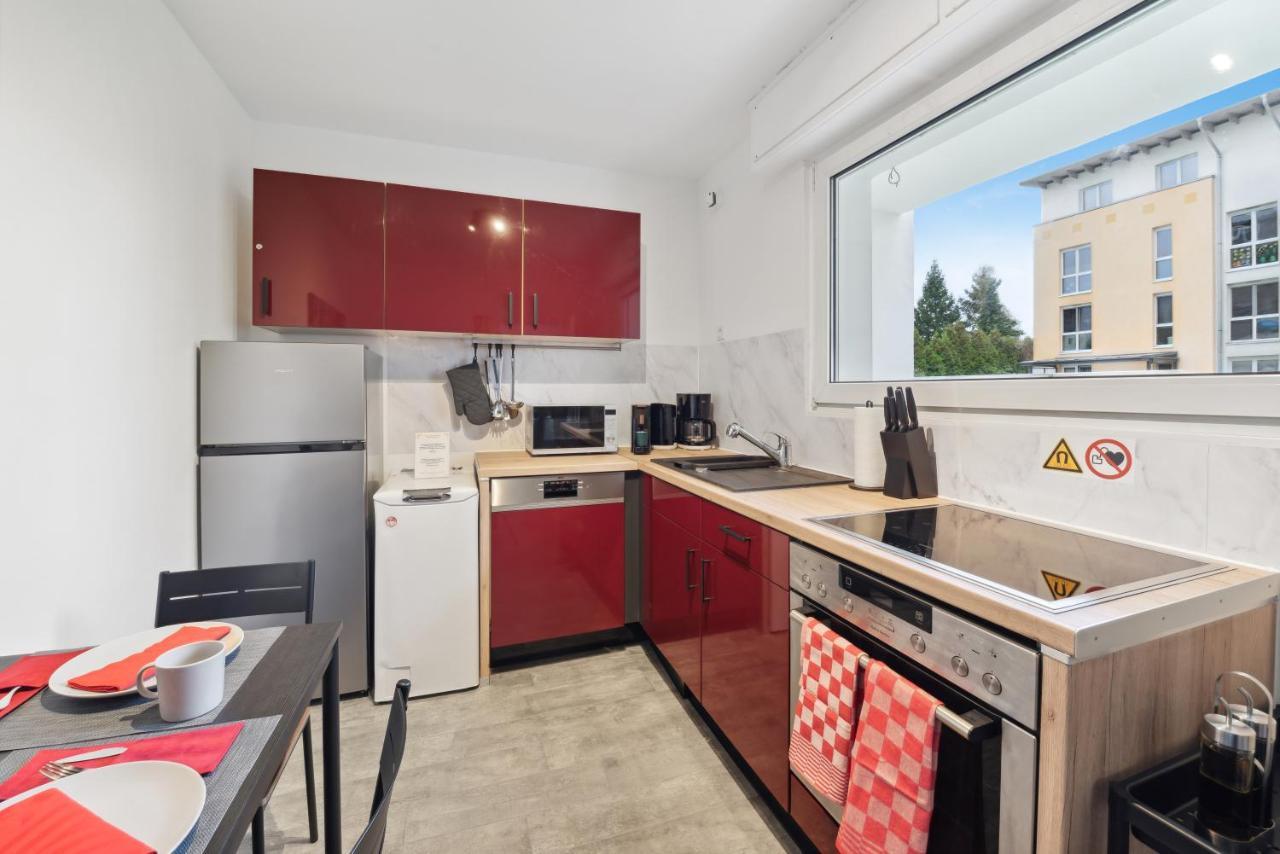 1 Zi. Wohnung, 34M², Parken, Messe Dus Duisburg Eksteriør bilde